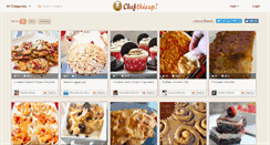 Desktop Screenshot of chefthisup.com