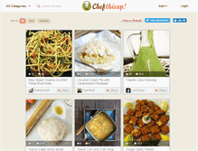 Tablet Screenshot of chefthisup.com